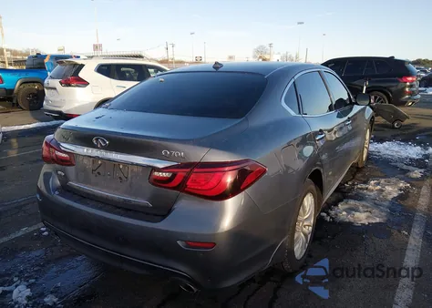 2015 Infiniti Q70L 3.7X из США, поврежденный, VIN JN1BY1PR9FM830301